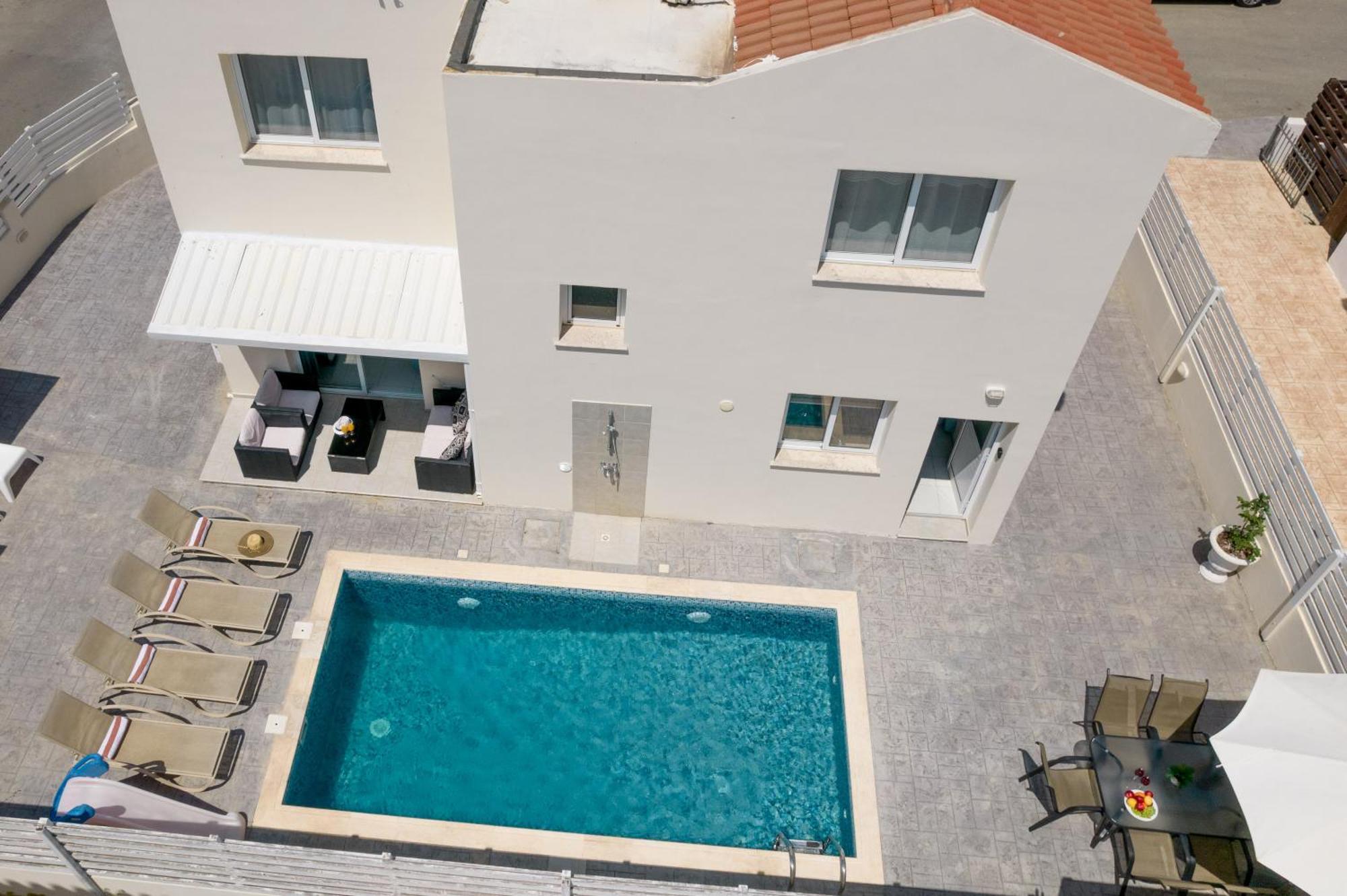 Dafni Villa Ekaterina 3 bdrm Protaras Dış mekan fotoğraf